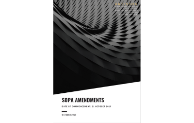 eBook: Sopa Amendments October 2019